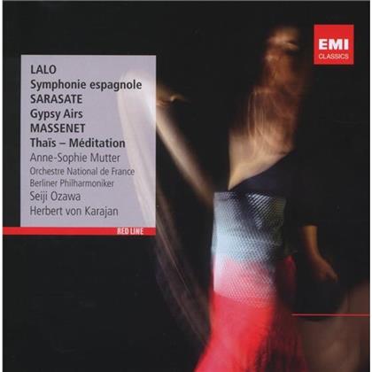 Lalo / Sarasate / Massenet, Herbert von Karajan, Seiji Ozawa & Anne-Sophie Mutter - Symphonie Espagnole / Zigeunerweisen
