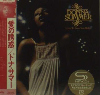 Donna Summer - Love To Love You Baby (Japan Edition)