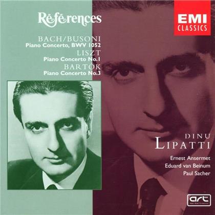 Dinu Lipatti & Bach/Bartok/Liszt - Klavierkonzerte