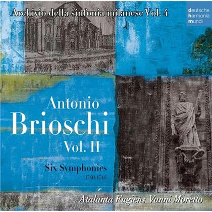 Vanni Moretto & Antonio Brioschi - Six Symphonies - Vol. II