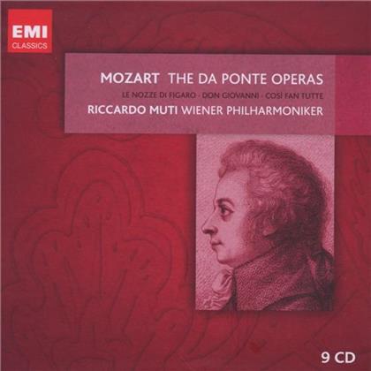 Muti Riccardo / Various / Wp & Wolfgang Amadeus Mozart (1756-1791) - Die Da Ponte-Opern (9 CDs)