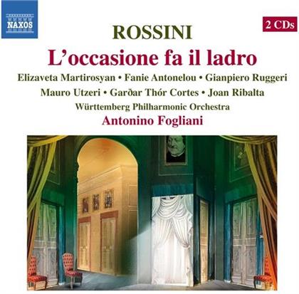 Fogliani Antonino /Martirosyan/Antonelou & Gioachino Rossini (1792-1868) - L'occasione Fa Il Ladro (2 CDs)
