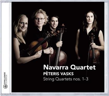 Navarra Quartet & Peteris Vasks (*1946) - String Quartets 1-3