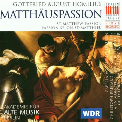 Pregardien C. / Mertens K. / Akm & Gottfried August Homilius - Matthäus-Passion (2 CDs)