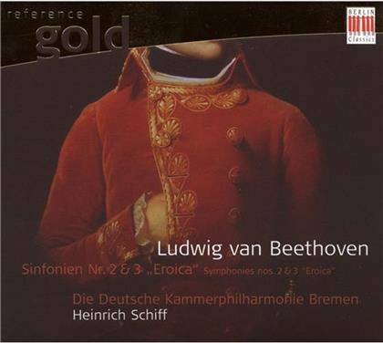 Schiff / Deutsche Kammerphilharmie & Ludwig van Beethoven (1770-1827) - Sinfonien Nr.2 & 3