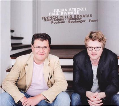 Steckel Julian / Rivinius Paul & --- - Franzoesiche Cellosonaten