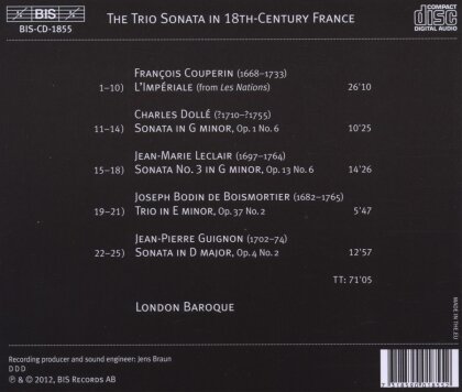 London Baroque & Couperin / Dolle / Leclair / Boixmortier - Trio Sonata In 18Th Century France