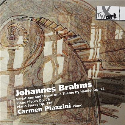 Carmen Piazzini & Johannes Brahms (1833-1897) - Variationen & Fuge Op24, Klavier