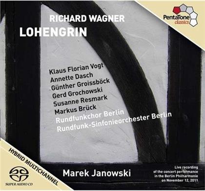 Marek Janowski, Rundfunk-Sinfonieorchester Berlin & Richard Wagner (1813-1883) - Lohengrin (3 Hybrid SACDs)