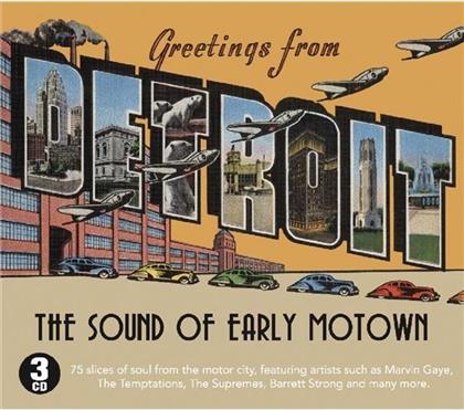 Detroit - Sound Of Early Motown (3 CDs)