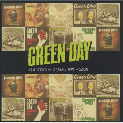 Green Day - Studio Albums 1990-2009 (8 CDs)