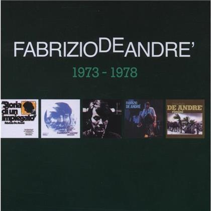 Fabrizio De Andre - 5 Album Originali 1973/1978 (5 CDs)