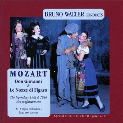 Bruno Walter & Wolfgang Amadeus Mozart (1756-1791) - Don Giovanni & Le Nozze Di Figaro (5 CDs)