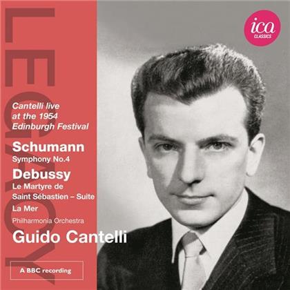 Cantelli Guido / Philharmonia Orchestra & Robert Schumann (1810-1856) - Sinfonie Nr. 4 - Edinburgh 1954