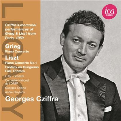 Cziffra Georges / Tzipine / Cluytens & Grieg Edvard/Liszt Franz - Klavierkonzert / Klavierkonzert 1