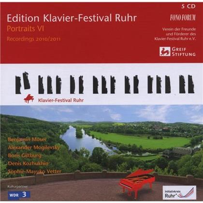 Moser Benjamin / Mogilevsky Alexander & --- - Klavier Festival Ruhr - Portraits VI (5 CDs)