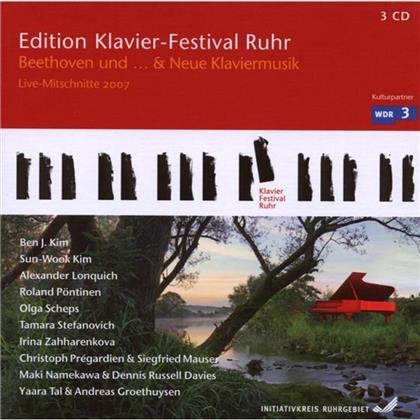 Edtition Klavier-Festival Ruhr & --- - Beethoven Und...& Neue Klaviermusik (3 CDs)