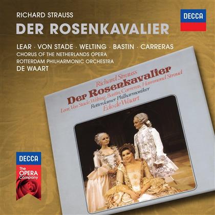 De Waart / Lear / Von Stade / Carreras & Richard Strauss (1864-1949) - Rosenkavalier (3 CDs)