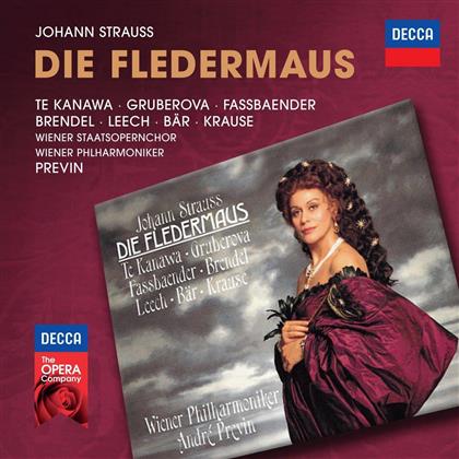 Te Kanawa Kiri / Gruberova / Fassbaende & Johann Strauss - Die Fledermaus (2 CDs)