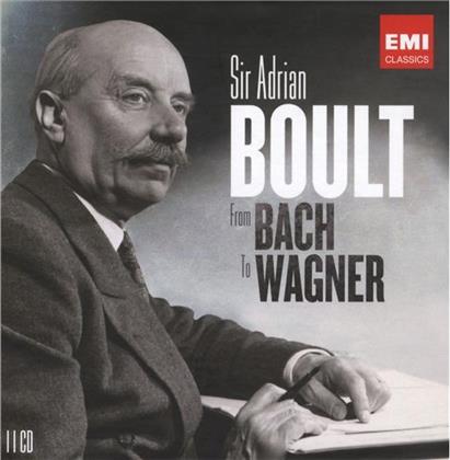 Bach / Brahms / Schubert / Wagner / + & Sir Adrian Boult - From Bach To Wagner (11 CDs)