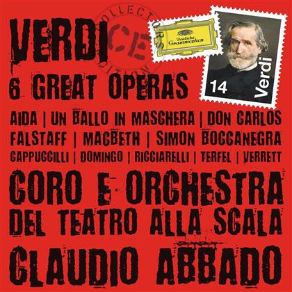 --- & Giuseppe Verdi (1813-1901) - 6 Great Operas (14 CDs)