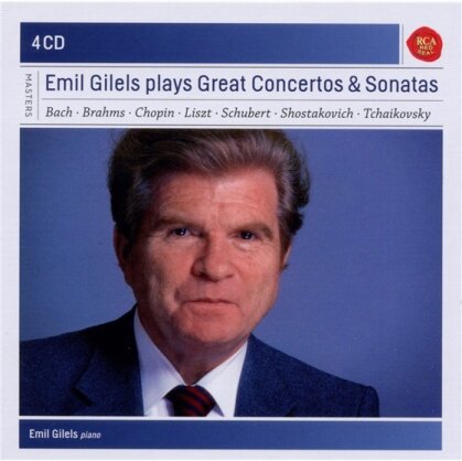 Emil Gilels - Plays Concertos And Sonatas (4 CDs)