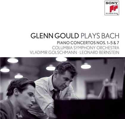 Glenn Gould (1932-1982) & Johann Sebastian Bach (1685-1750) - Piano Concertos 1-5, 7 (2 CDs)