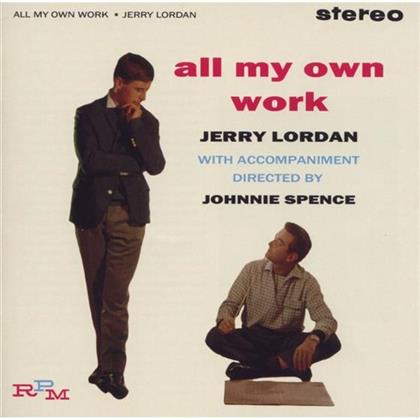 Jerry Lordan - All My Own Work