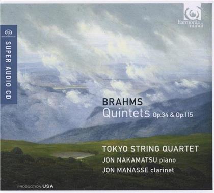 Tokyo String Quartet / Nakamatsu Jon & Johannes Brahms (1833-1897) - Quintett In F-Moll Op34, Klarin.Quintet