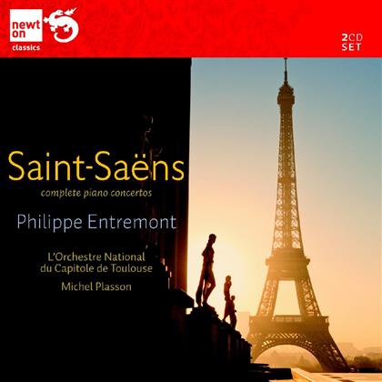 Philippe Entremont & Camille Saint-Saëns (1835-1921) - Sämtliche Klavierkonzerte (2 CD)
