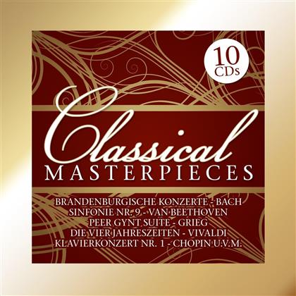 ---, Mozart / Bach / Vivaldi / + & Mozart / Bach / Vivaldi / + - Classical Masterpieces (10 CDs)