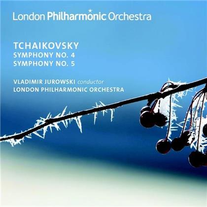 Jurowski Vladimir / London Philharmonic & Peter Iljitsch Tschaikowsky (1840-1893) - Sinfonien Nr. 4 & 5 (2 CDs)