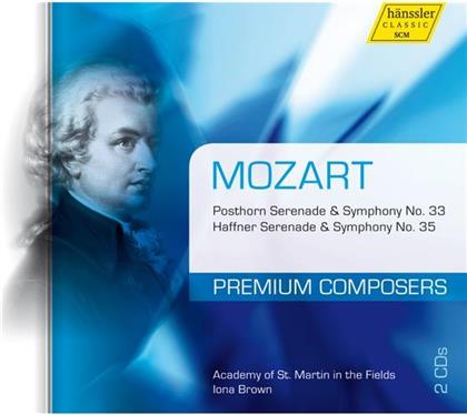 Brown Iona / Asmf & Wolfgang Amadeus Mozart (1756-1791) - 2 Serenaden - 2 Sinfoien (2 CD)