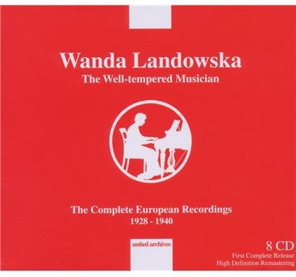 Wanda Landowska - Well-Tempered Musician (8 CDs)