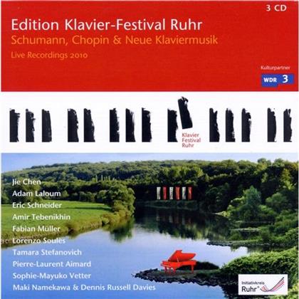 Chen, Laloum, Schneider, Teben & Divers Klavier - Schumann, Chopin & New Piano M (3 CDs)