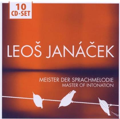 Divers & Leos Janácek (1854-1928) - Meister Der Sprachmelodie (10 CDs)