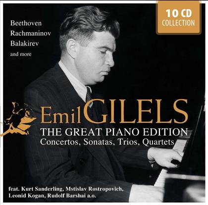 Emil Gilels & Divers Klavier Gilels - Virtuose Mit Noblesse, Virtuo (10 CDs)