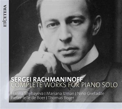 Hanna Shybayeva, Mariana Izman & Sergej Rachmaninoff (1873-1943) - Komplette Klavierwerke (5 CDs)