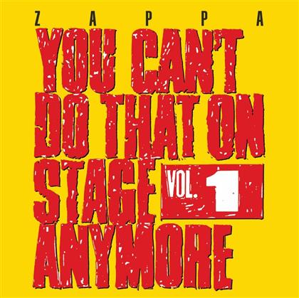 Frank Zappa - You Can't Do This On Stage Anymore 1 (New Version, 2 CDs)