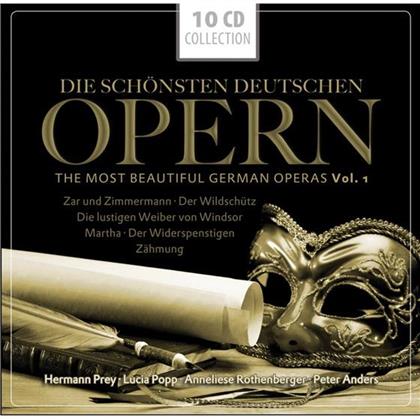 Prey Hermann / Popp Lucia & --- - Die Schoensten Deutschen Opern (10 CDs)