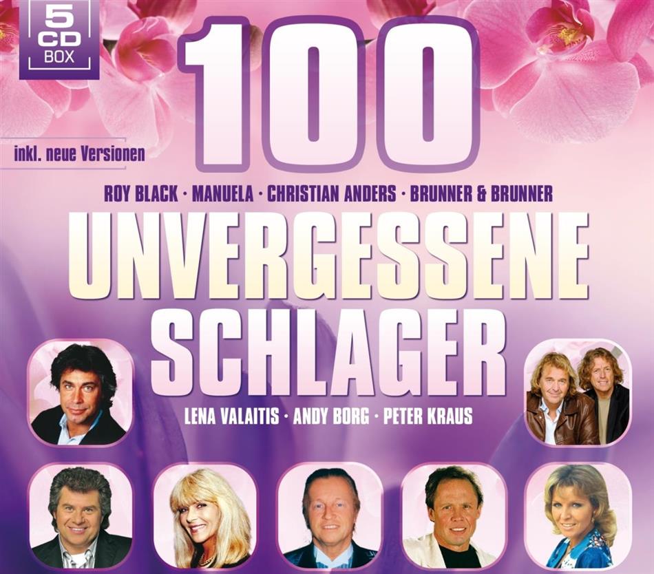 100 Unvergessene Schlager - Various 5 CD