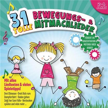 31 Tolle Bewegungs- Und Mitmachlieder