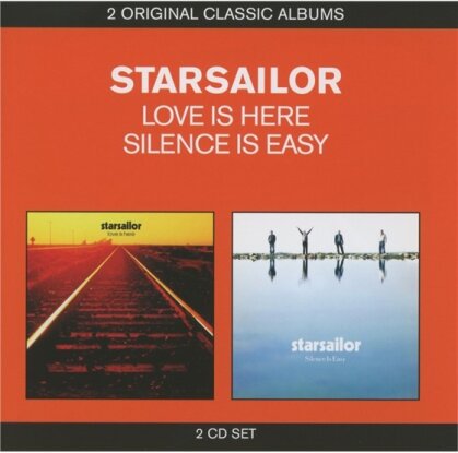 Starsailor - Love Is Here/Silence Is Easy (2 CDs)