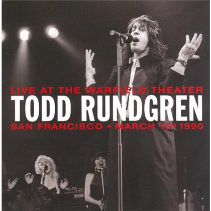 Todd Rundgren - Live At The Warfield 10Th March 1990 (2 CDs)