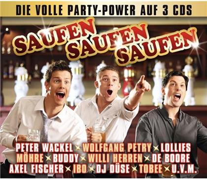 Saufen Saufen Saufen Die Volle (3 CDs)