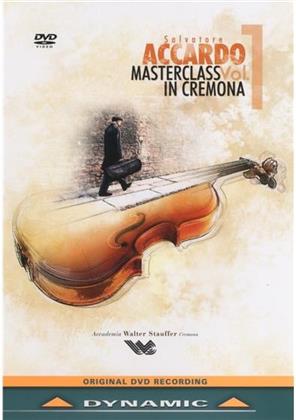 Salvatore Accardo - Masterclass In Cremona 1
