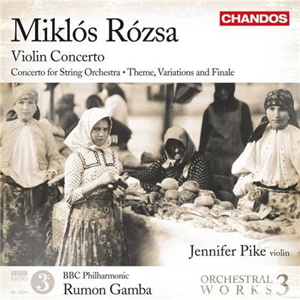 Pike Jennifer / Gamba Rumon / Bbc Ph & Miklós Rózsa (1907-1995) - Orchesterwerke 3