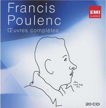 Pretre / Poulenc / Fevrier / Crespin & Francis Poulenc (1899-1963) - Saemtliche Werke (20 CD)