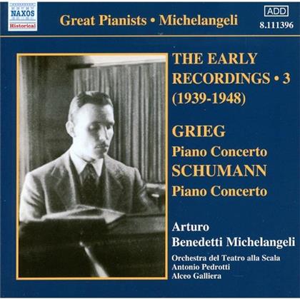 Arturo Benedetti Michelangeli & Grieg/Schumann - Early Recordings 3 - Piano Concertos