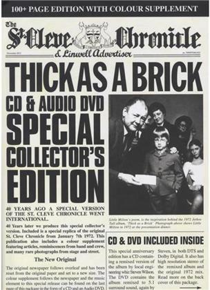 Jethro Tull - Thick As A Brick - 40Th Anniversary (CD + DVD)